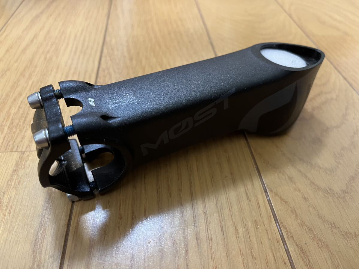 美品【MOST / モスト】ステム　ALUMINIUM TiCR 120mm -8°