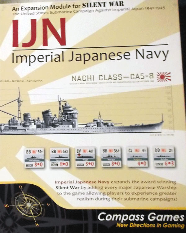 COMPASS GAMES/IJN IMPERIAL JAPANESE NAVY/SILENT WAR COMPASS GAMES/IJN IMPERIAL JAPANESE NAVY/SILENT WAR