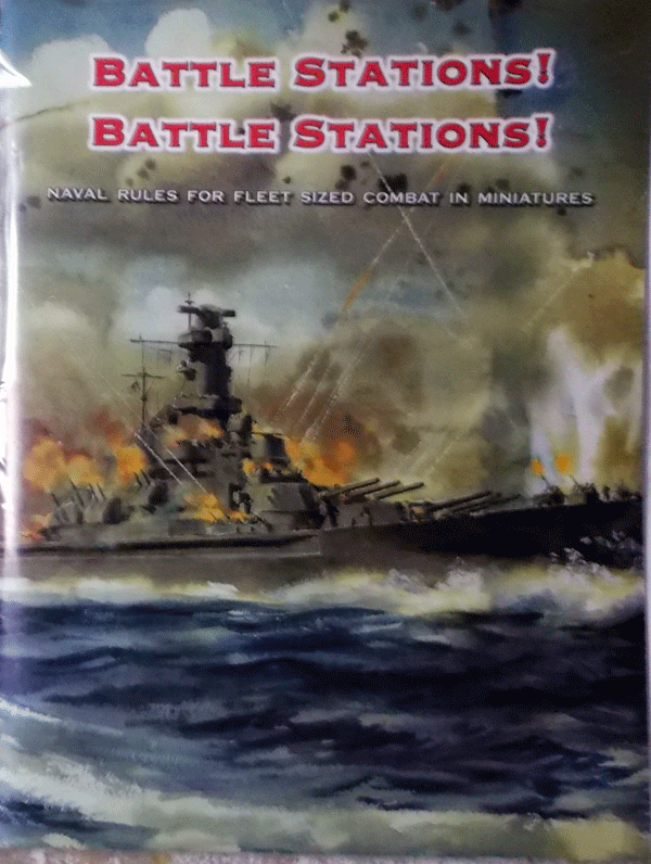 DG/BATTLE STATIONS!/NAVAL RULES FOR FLEET SIZED COMBAT IN MINITURES/艦隊規模海戦用ミニチュアルール/駒未切断/日本語訳無し
