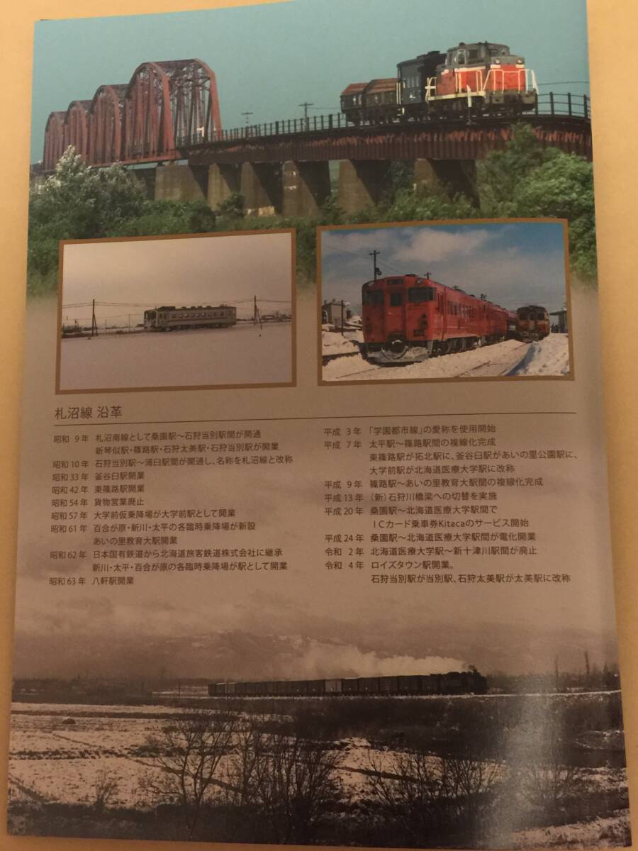 JR北海道 札沼線(学園都市線)開業90周年記念入場券 全5駅 JR北海道 札沼線(学園都市線)開業90周年記念入場券 全5駅