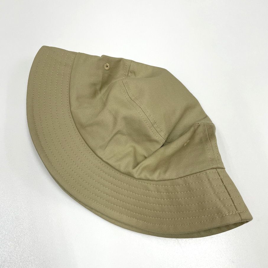 Dickies ベージュ バケットハット アウトドア キャンプ ゴルフ 帽子 バイク スポーツ レトロ ロゴブラックワッペン ディッキーズ_画像9