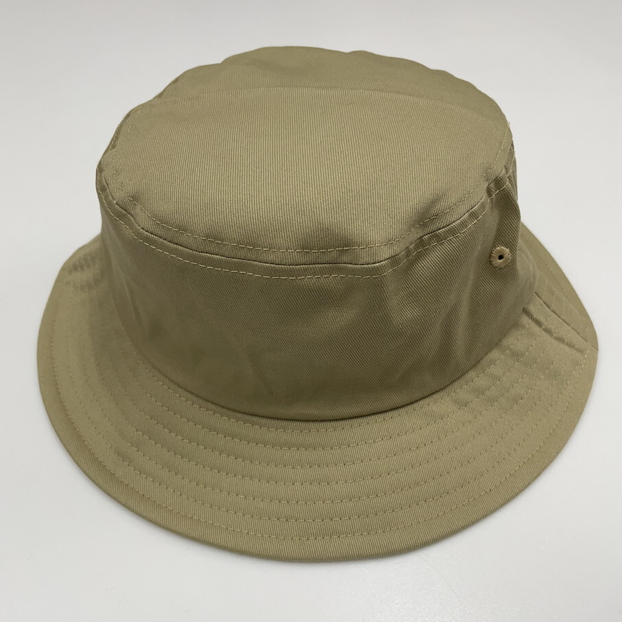 Dickies ベージュ バケットハット アウトドア キャンプ ゴルフ 帽子 バイク スポーツ レトロ ロゴブラックワッペン ディッキーズ_画像6