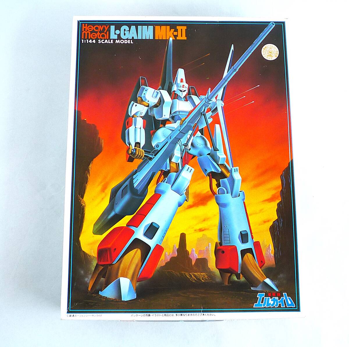 ★☆【定形外OK】未組立!バンダイ 重戦機エルガイム 1/144 エルガイム マークII~1995年再販品!~内袋未開封品【同梱可】[GI17A30]☆★