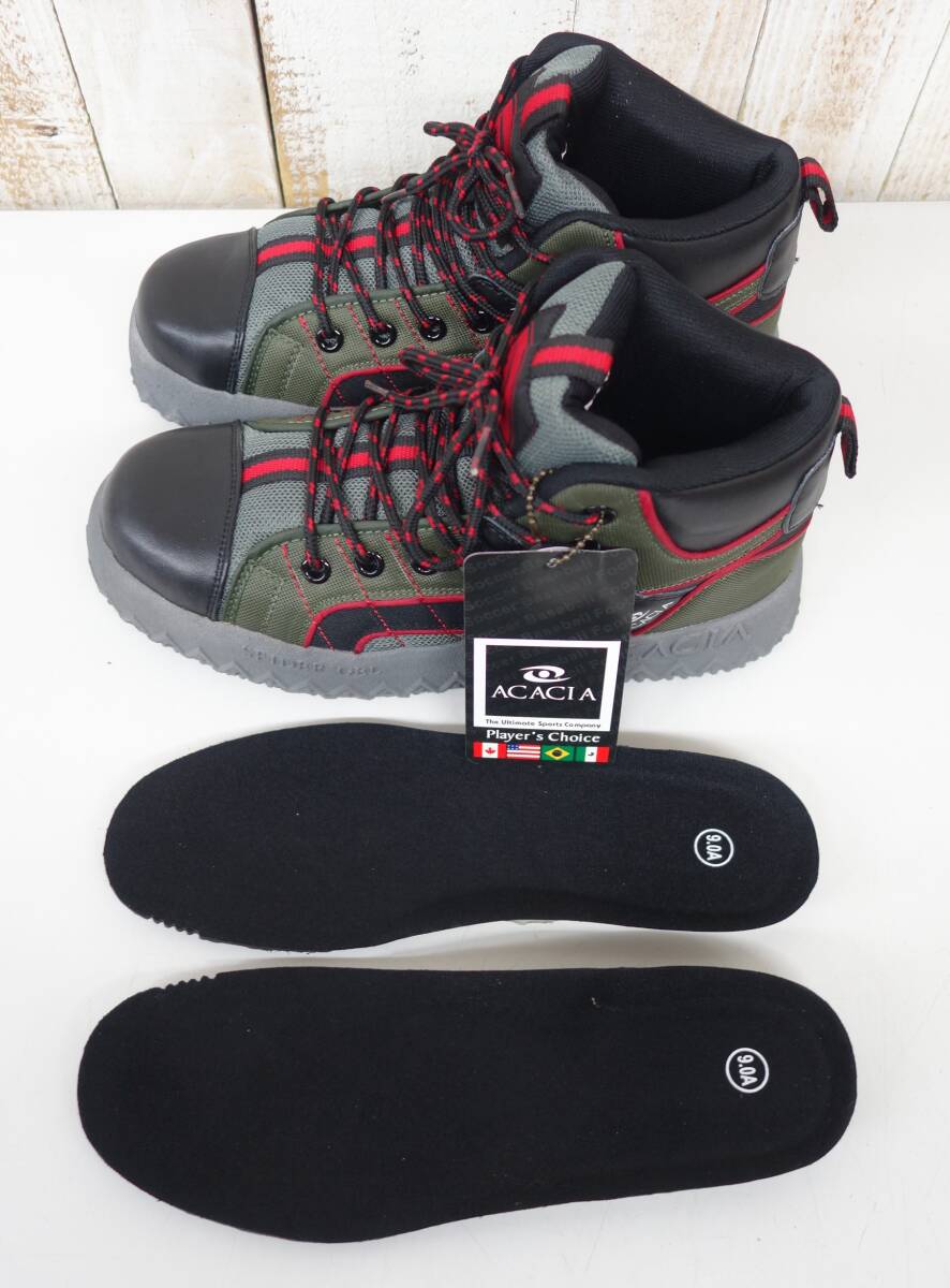 デッドストック　ウィンターギア 防滑シューズ＊ACACIA アカシア ＊Spider-Gel SHOES 　スパイダーゲルシューズ＊49-090 US9 27.0cm