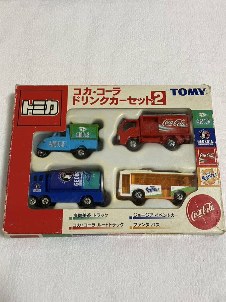 トミカ コカコーラ ドリンク カーセット 2 トミー 箱難あり(商用