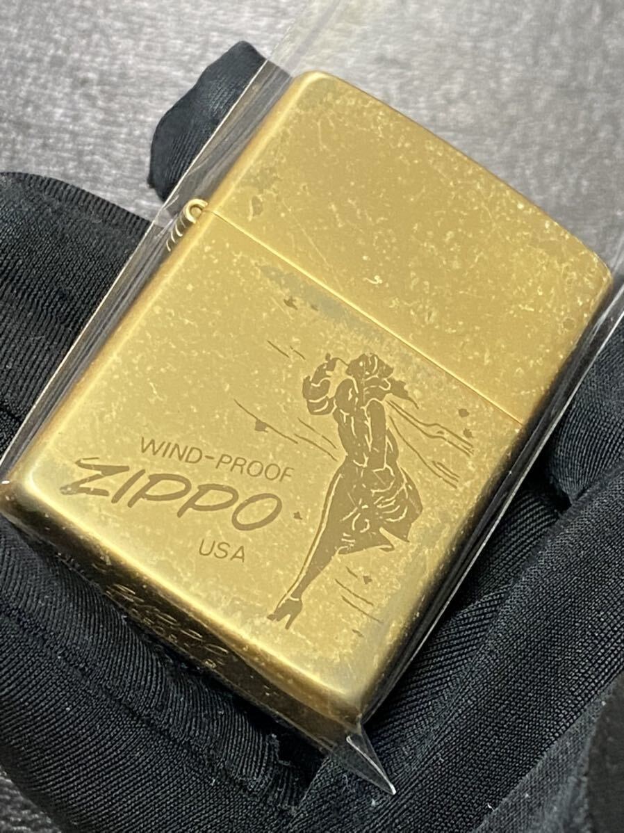 超大特価 ウィンディ zippo ゴールド ヴィンテージ 希少モデル 筆記体 その他