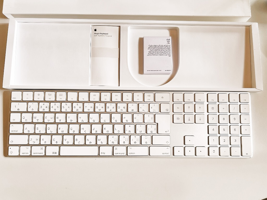 純正 Apple Magic Keyboard A1843 テンキー付き 日本語 純正 Apple Magic Keyboard A1843 テンキー付き 日本語