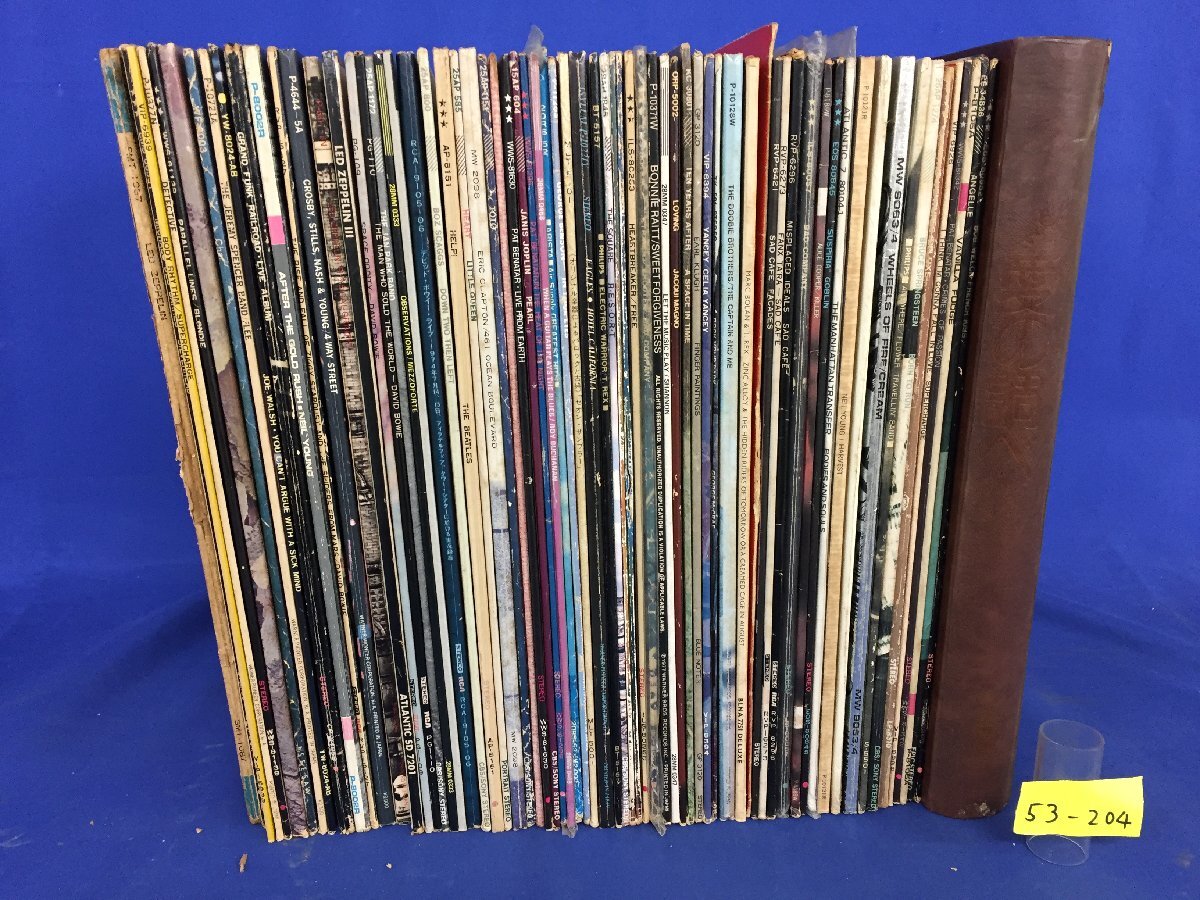 ★５３―２０４★レコード大量セット　洋楽 等 計68点まとめて DAVID LIVE/THE YEARS AFTER/Pat Benatar/PEARL/HEARTBREAKER 他 [140]