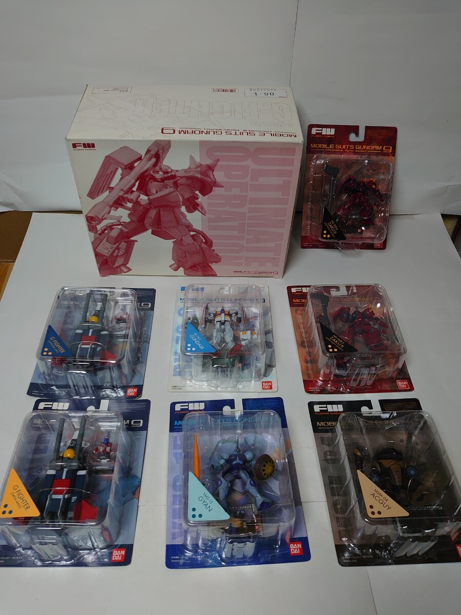 新古品 大箱(汚れ破れ) 小箱未開封 機動戦士ガンダム FW GUNDAM Ultimate Operation アルティメットオペレーション No9 7個 BOX コンプ