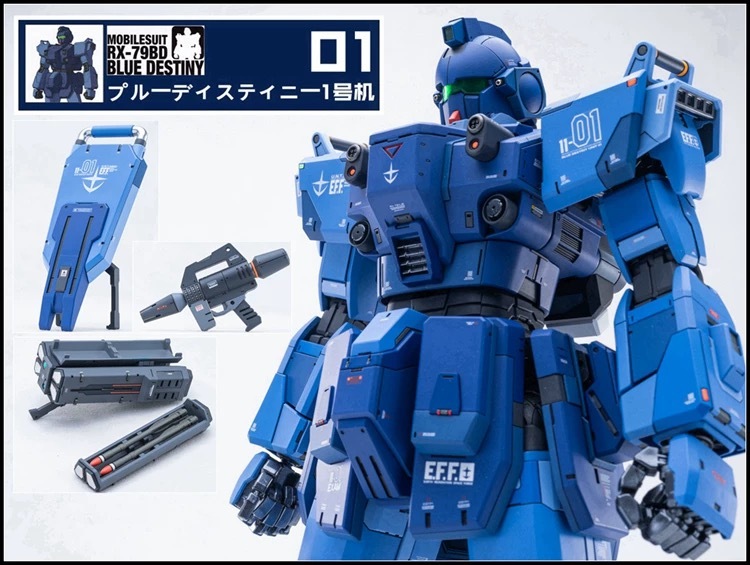 Yahoo!オークション - SH STUDIO 1/60 PG RX-79 BD-01 ブルー Yahoo!オークション - SH STUDIO 1/60 PG RX-79 BD-01 ブルー
