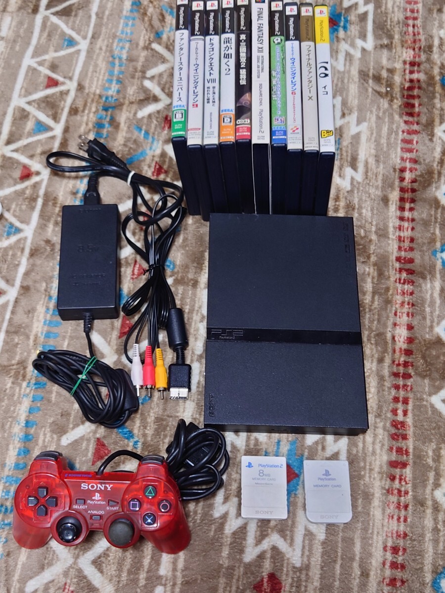 【ドラクエつき！】SONY  プレステ2  本体　SCPH-77000PK ドラクエつき！】SONY プレステ2 本体 SCPH-77000PK Amazon