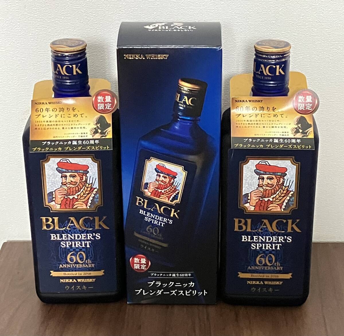 ◇　 未開栓　ニッカ　ブラック ニッカ ブレンダーズ スピリット 60周年記念 700ml 43％ ジャパニーズ　3本セット　◇