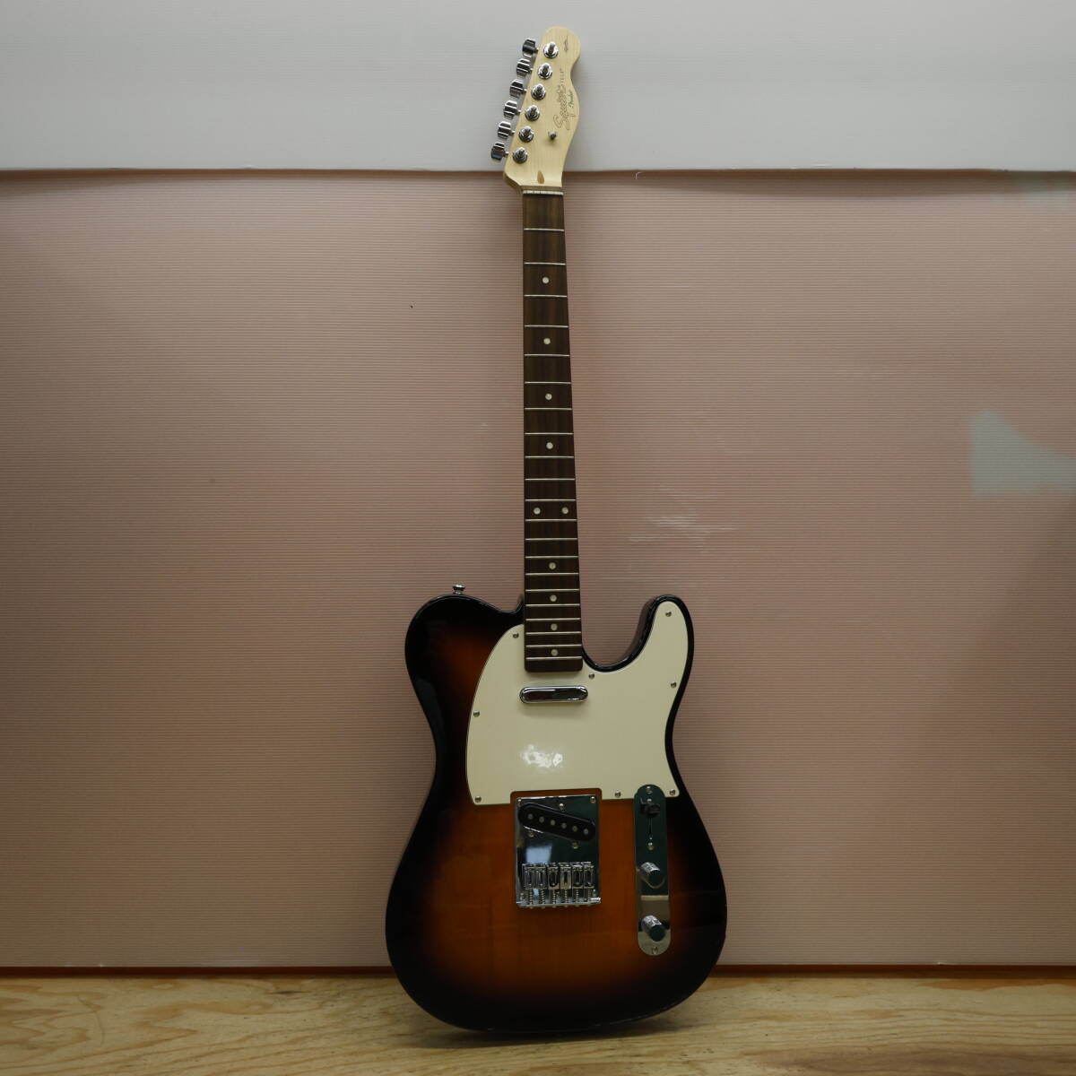SA08 フェンダー/スクワイヤー テレキャスター エレキギター Affinity Series Squier by Fender【部品取り/ジャンク品】