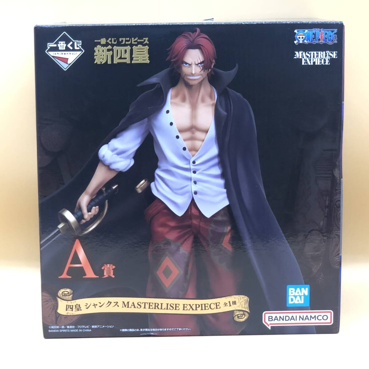 玩K05 【未開封】フィギュア 一番くじ A賞 四皇 シャンクス ONE PIECE 新四皇 MASTERLISE EXPIECE ワンピース
