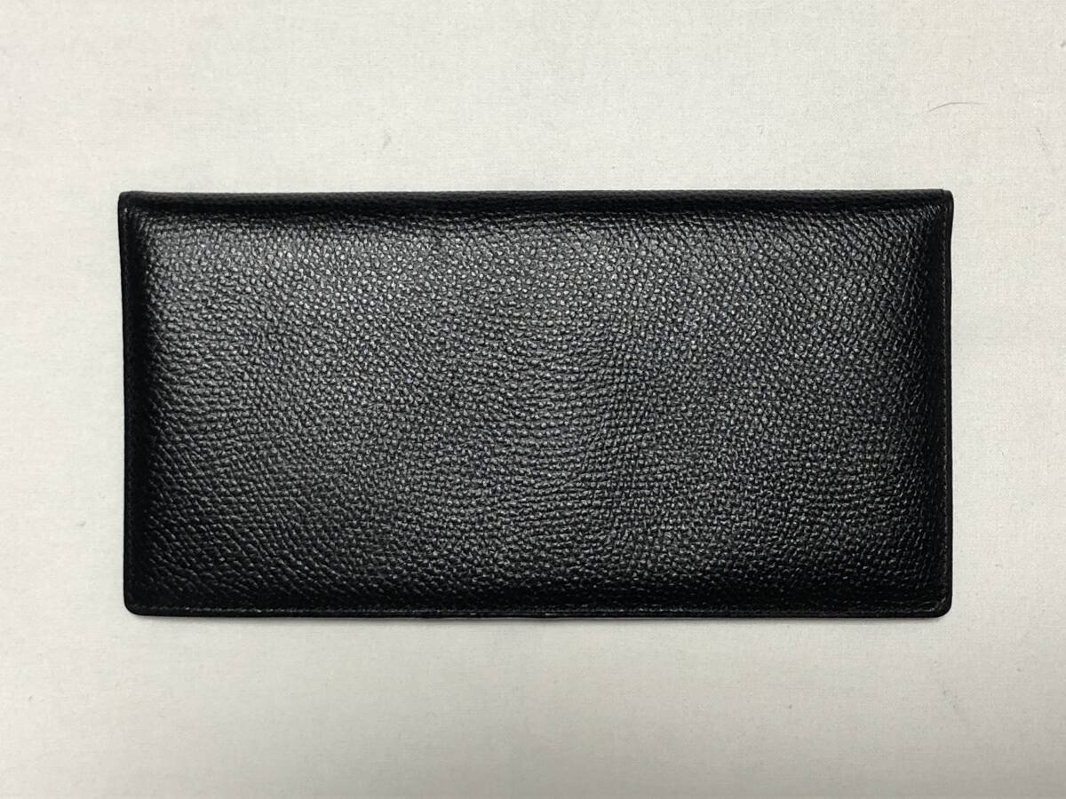 LOEWE 黒 レザー 二つ折り財布　ウィメンズ LOEWE ロエベ 黒 レザー 二つ折り財布 LOEWE 黒 レザー 二つ折り