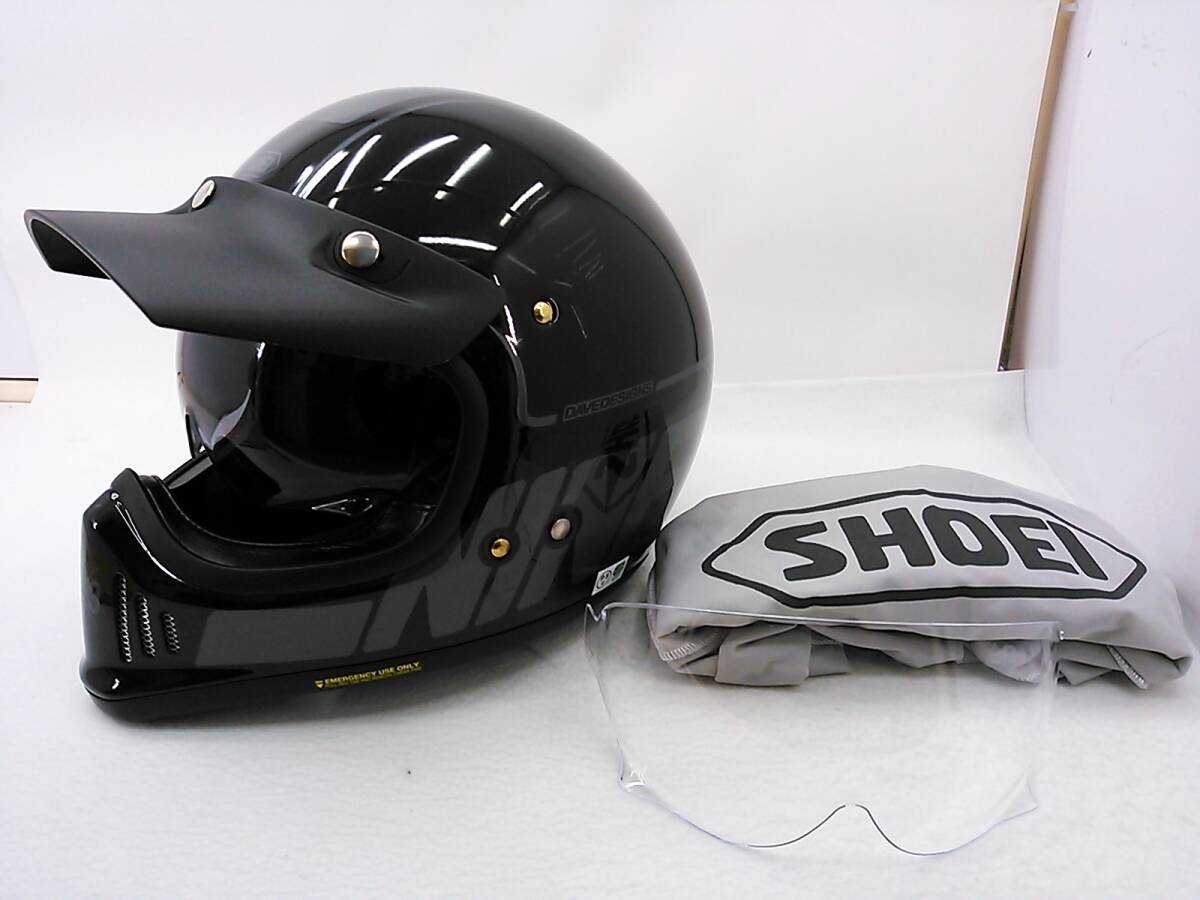 SHOEI EX-ZERO ブラック XLサイズ バイザー 付き 車・バイク・自転車 SHOEI EX-ZERO ブラック XLサイズ バイザー 付き 車・バイク・自転車