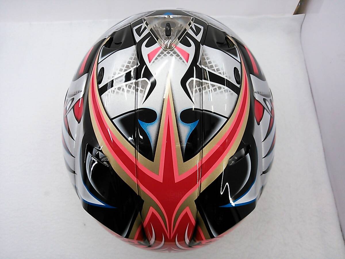 程度上 Arai アライ RX-7 RR4 AOKI アオキ Lサイズ スモーク 程度上 Arai アライ RX-7 RR4 AOKI アオキ Lサイズ スモーク
