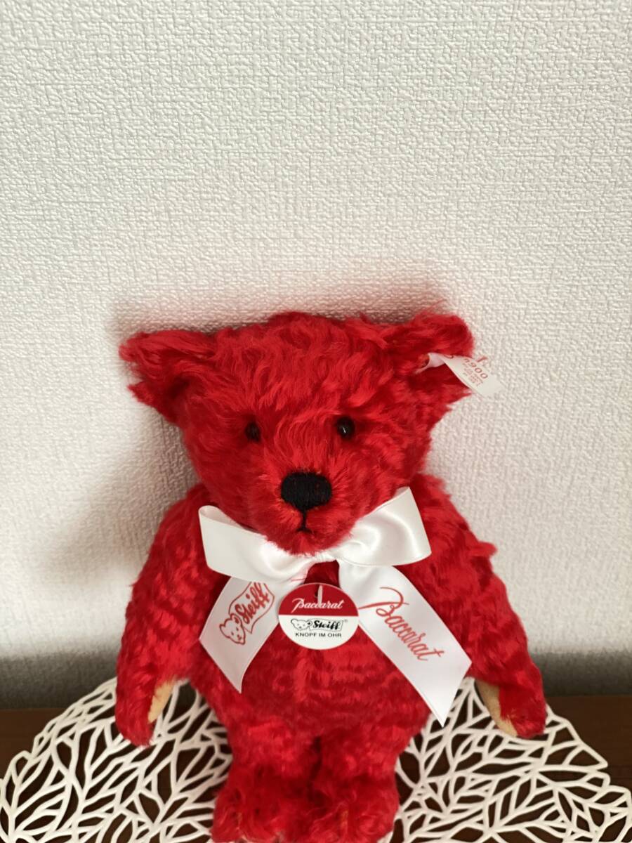 お値下げ中! Steiff シュタイフのテディベア & Baccarat お値下げ中! Steiff シュタイフのテディベア & Baccarat
