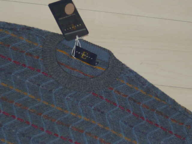 処分！￥28000 未使用エピキュールepicure　大きいサイズLL　丸首セーター　日本製