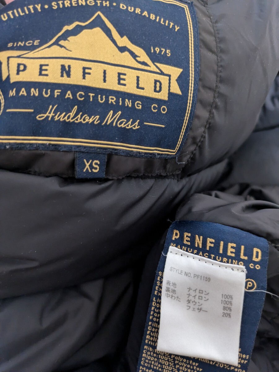 ペンフィールド penfield ダウンジャケット XS(Mくらい ペンフィールド penfield ダウンジャケット XS(Mくらい