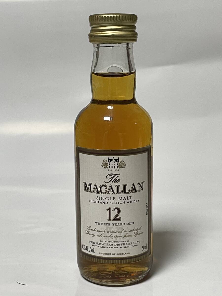 マッカラン　7年　ミニチュアボトル マッカラン7年 - オールド ビンテージ ウイスキー専門店