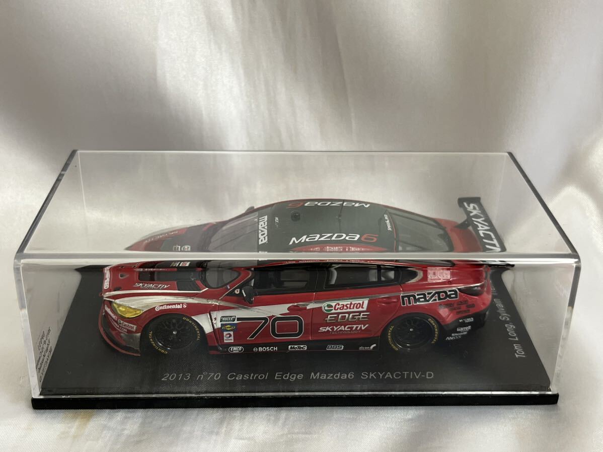入荷中 2013 アテンザ マツダ スパーク 1/43 n°70 Edge Castrol 明らか 乗用車