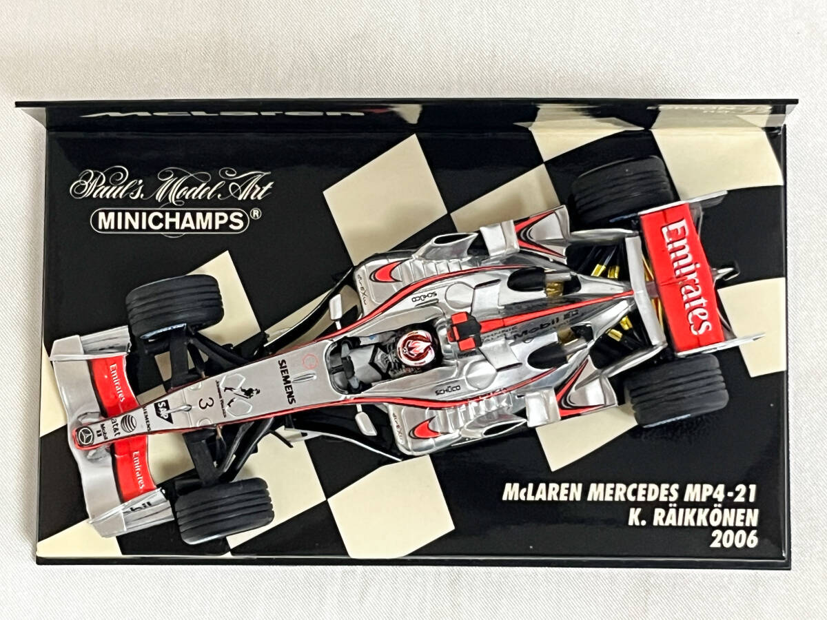 ミニチャンプス 1/43 マクラーレン メルセデス MP4-21 F1 ミニチャンプス 1/43 マクラーレン メルセデス MP4-21 F1