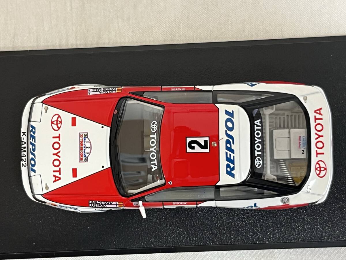 HPI 1/43 トヨタ セリカ GT-Four 1991 ツール・ド・コルス 優勝 HPI 1/43 トヨタ セリカ GT-Four 1991 ツール・ド・コルス 優勝