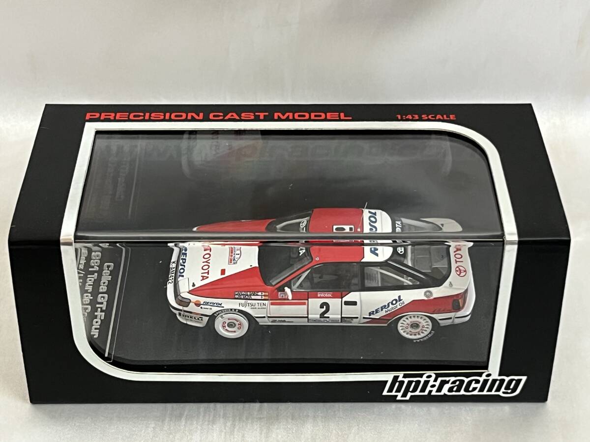 HPI 1/43 トヨタ セリカ GT-Four 1991 ツール・ド・コルス 優勝 HPI 1/43 トヨタ セリカ GT-Four 1991 ツール・ド・コルス 優勝