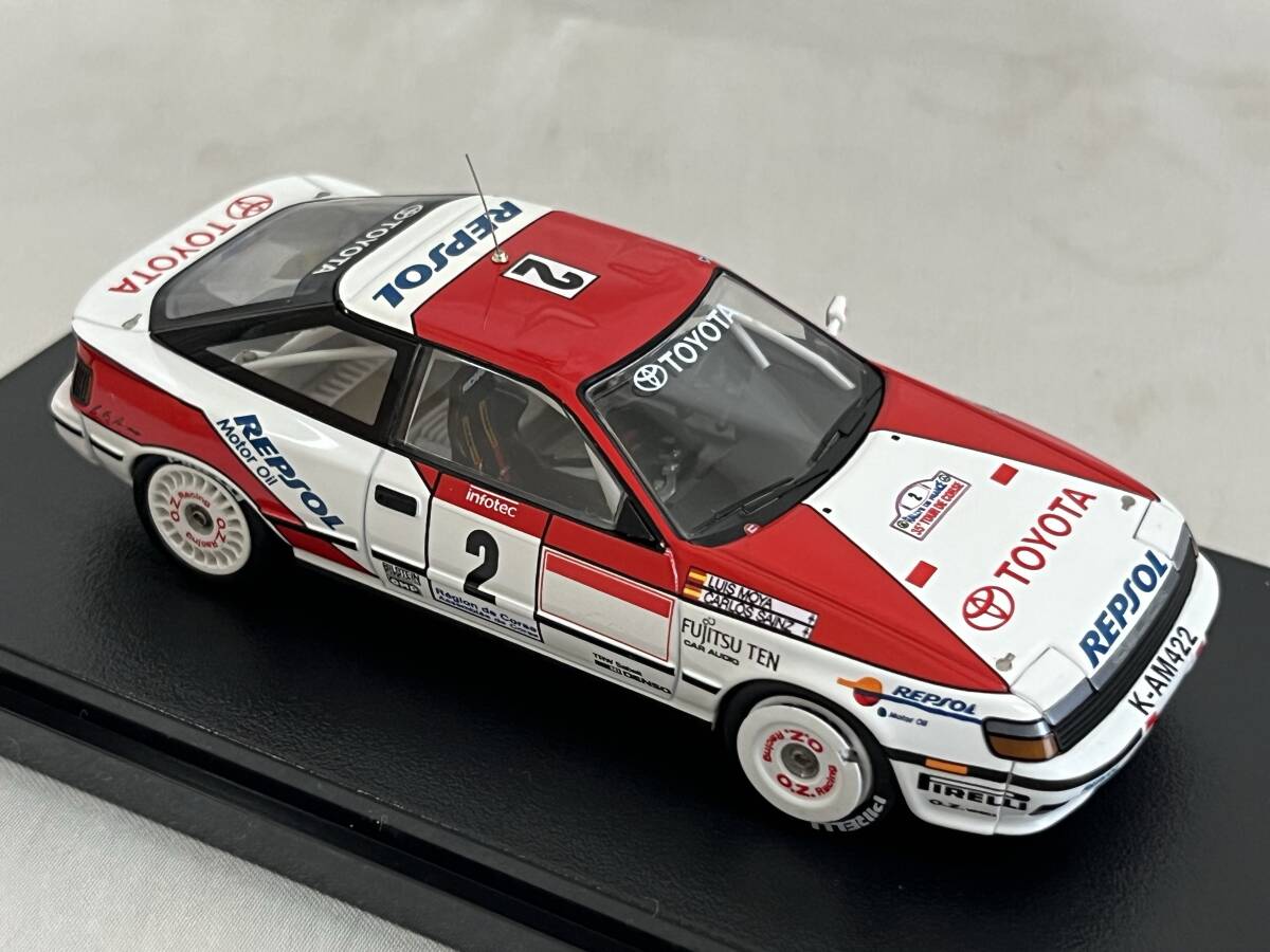 HPI 1/43 トヨタ セリカ GT-Four 1991 ツール・ド・コルス 優勝 HPI 1/43 トヨタ セリカ GT-Four 1991 ツール・ド・コルス 優勝