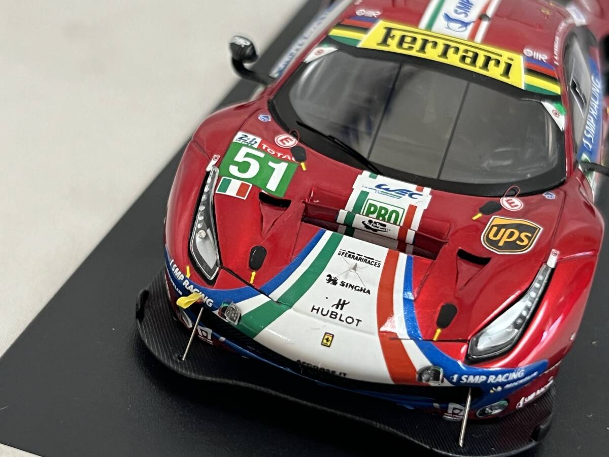 キズ有り Looksmart 1/43 フェラーリ 488 GTE EVO #51 AFコルセ キズ有り Looksmart 1/43 フェラーリ 488 GTE EVO #51 AFコルセ