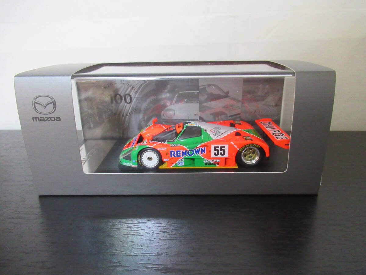 マツダ100周年記念ミニカー　1991 マツダ 787B スケール1/43