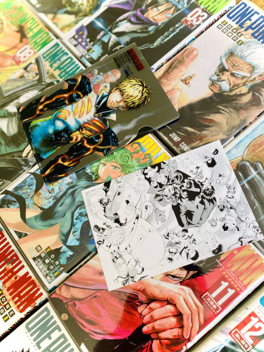 美品 帯・特典・ブックフィルム付 ワンパンマン 全巻セット ほぼ 美品 帯・特典・ブックフィルム付 ワンパンマン 全巻セット ほぼ