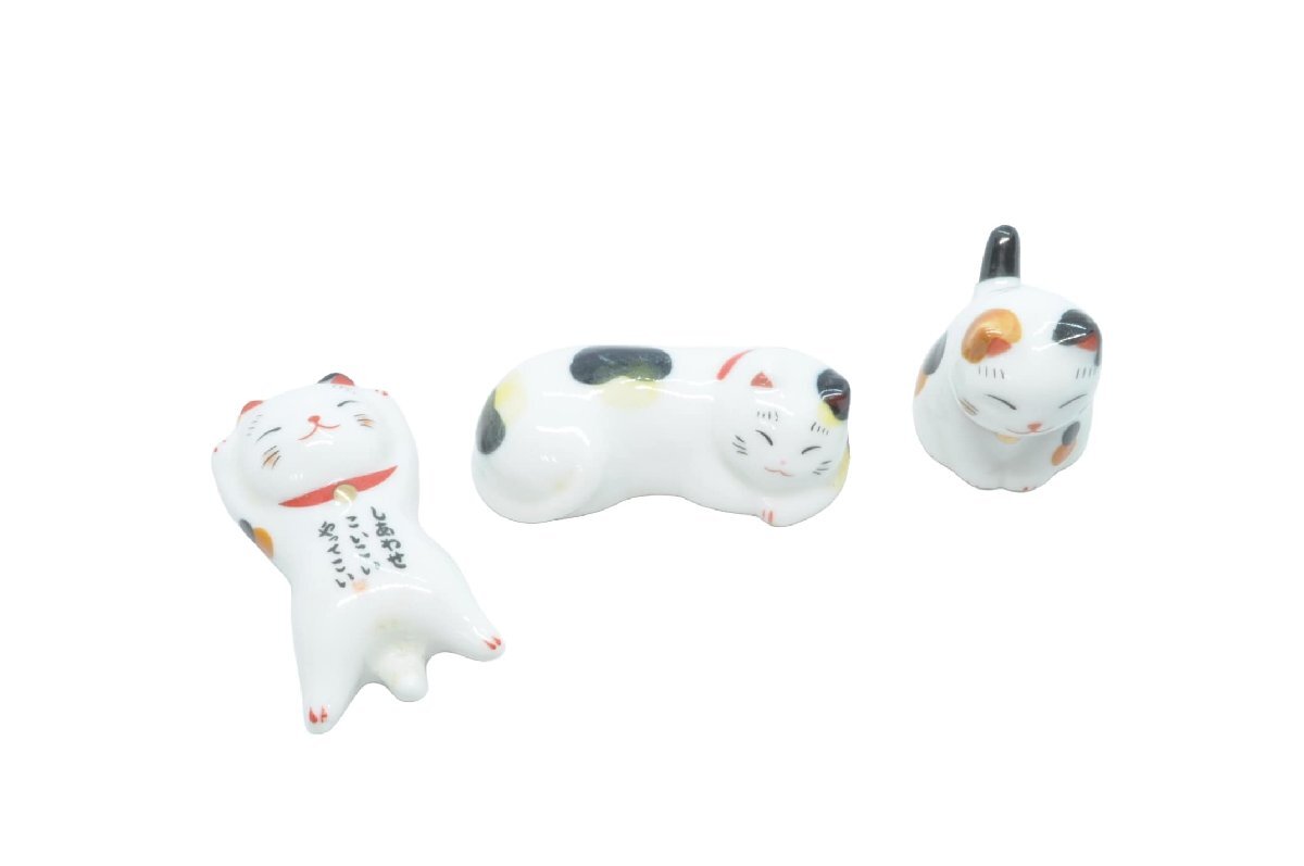 墨文字制作所　陶器制筆置き　　セット　＃(6)