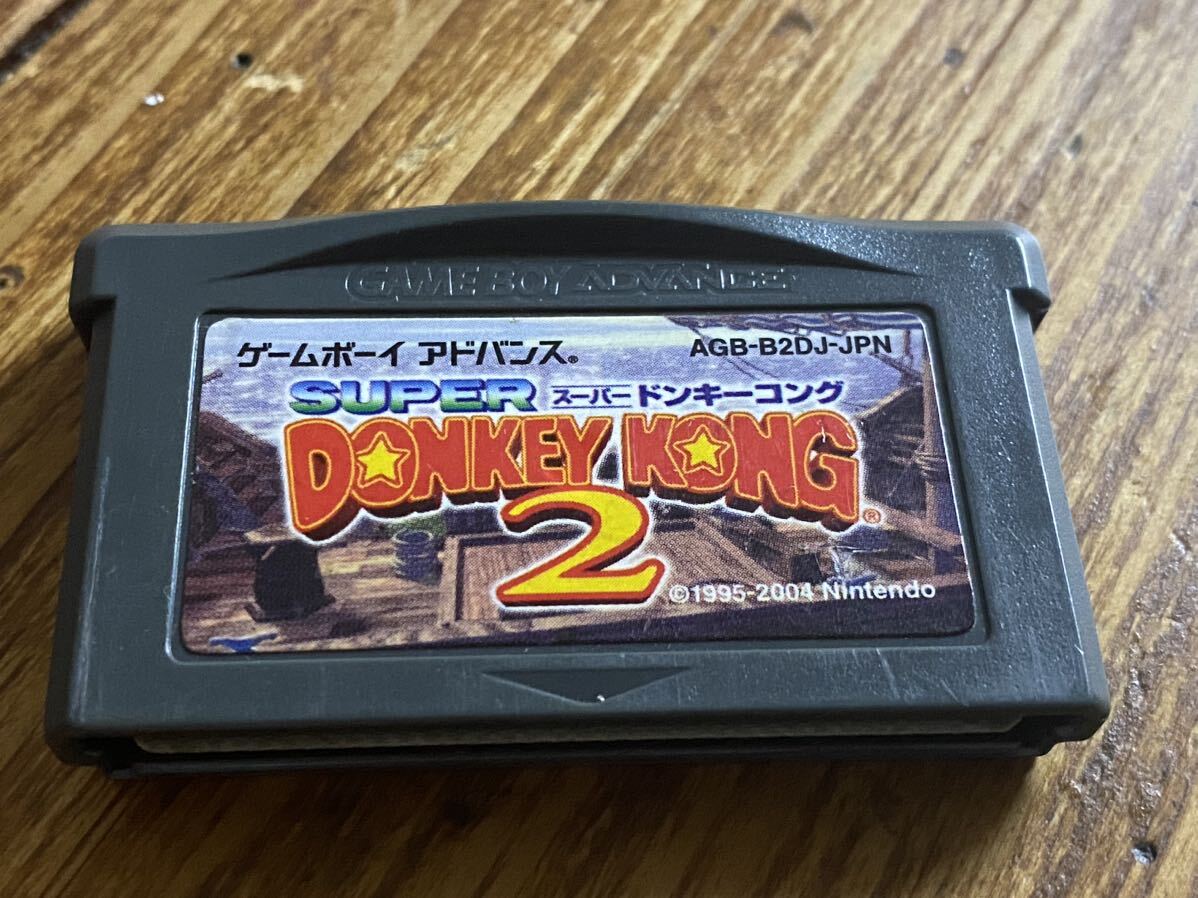 W GBA ゲームボーイアドバンス ソフト スーパードンキーコング2 W GBA ゲームボーイアドバンス ソフト スーパードンキーコング2
