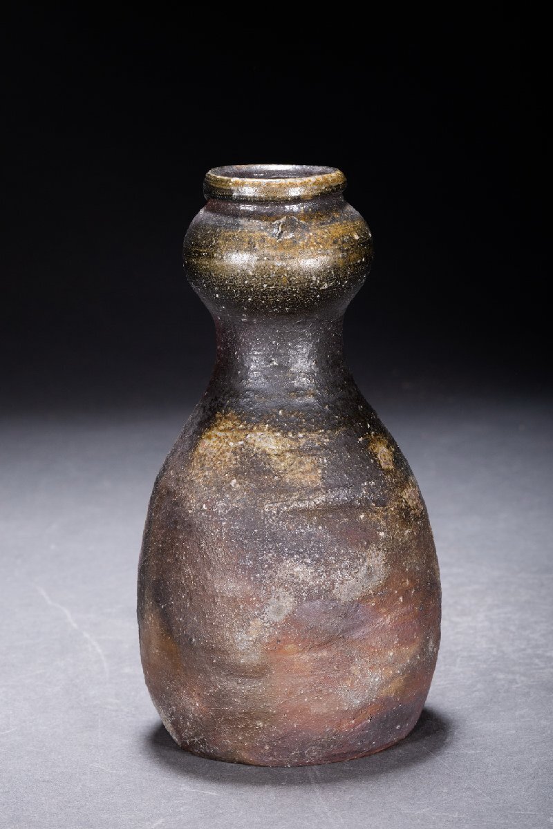 [. old .]. famous auction buying go in era thing Bizen .. mountain artificial flower go in vase flower raw also box antique goods old fine art 0825-342S05