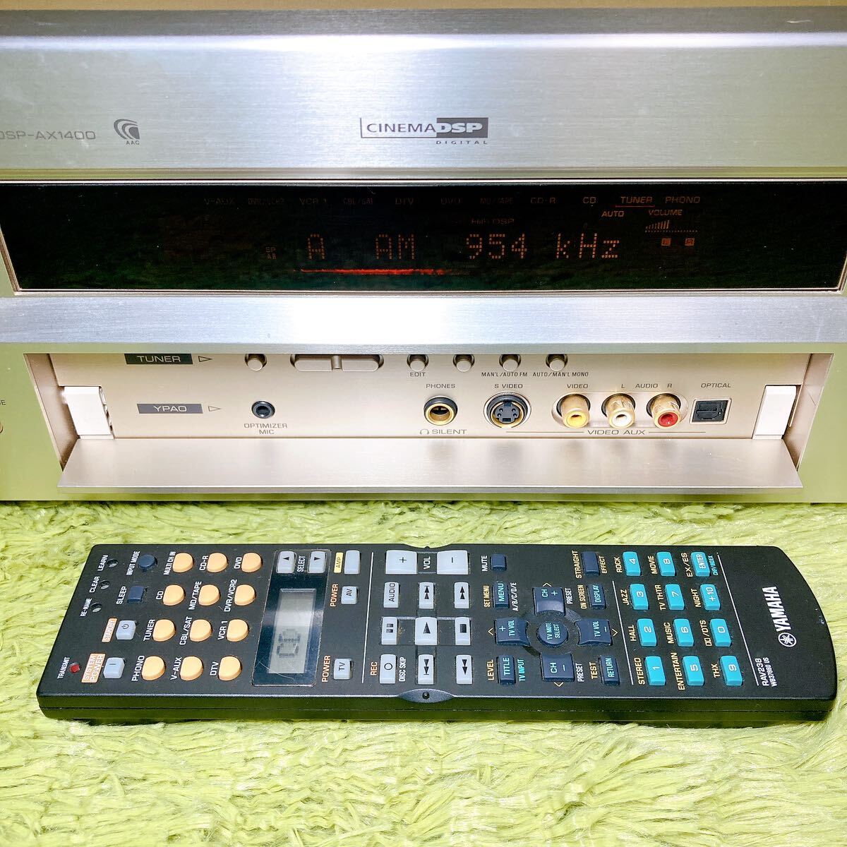 YAMAHA DSP-AX1400リモコン|家電、AV、カメラ YAMAHA DSP-AX1400リモコン|家電、AV、カメラ