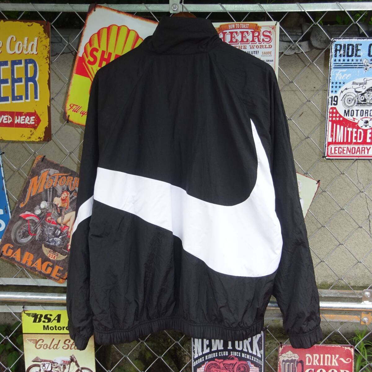 NIKE ナイキ ウーブン ジャケット L サイズ ナイロン ビッグ NIKE ナイキ ウーブン ジャケット L サイズ ナイロン ビッグ