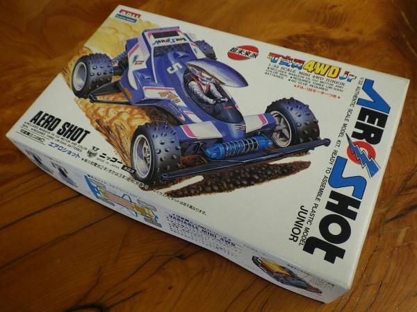 未組立 有井製作所 アリイ マイクロエース 可変翼 ミニ4WD 1/32 AEROSHOT エアロショット No.4 ミニ四駆パチモノ 管理No.21341