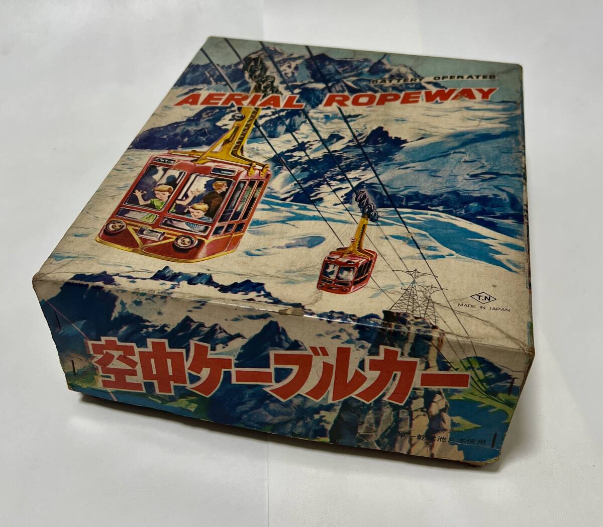動作不良 T.N 野村トーイ 日本製 ブリキ 空中ゲーブルカー 動作不良 T.N 野村トーイ 日本製 ブリキ 空中ゲーブルカー