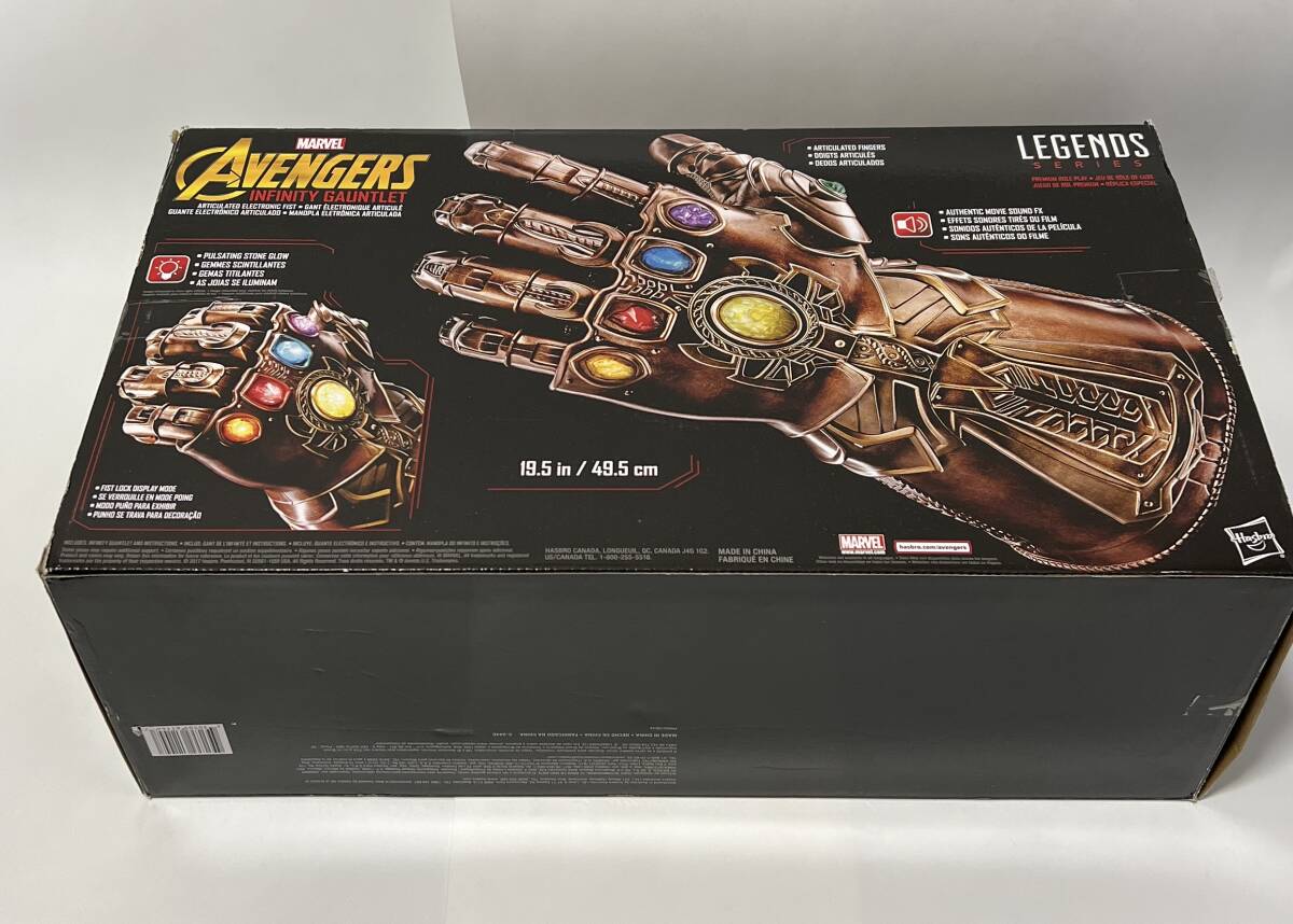 Hasbro ハズブロ Marvel AVENGERS Infinity Gauntlet Hasbro ハズブロ Marvel AVENGERS Infinity Gauntlet