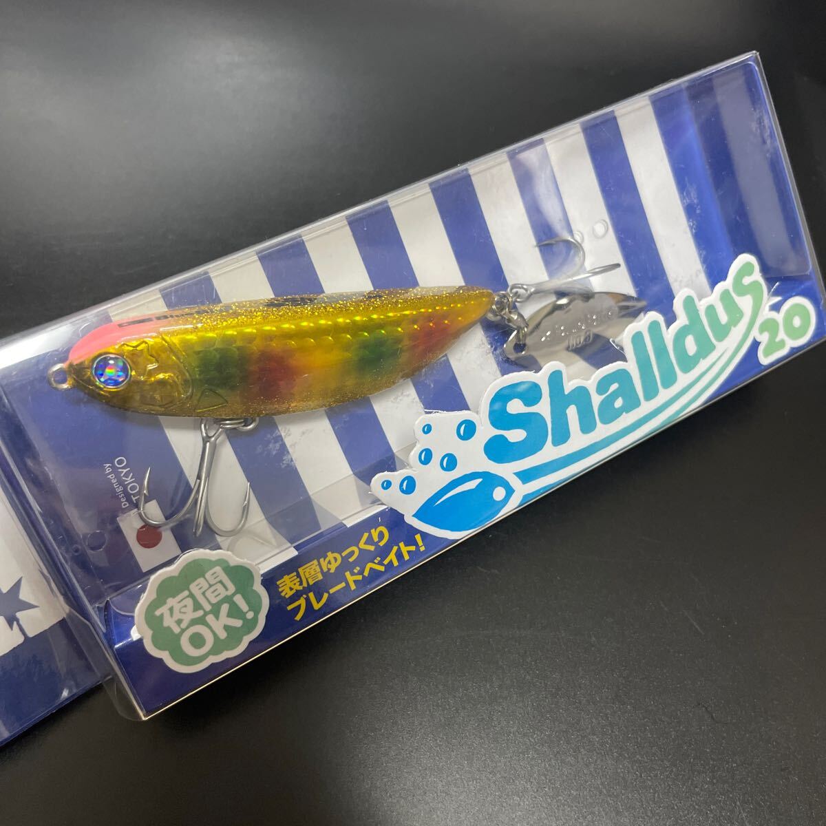 未使用品 応募券付 BlueBlue ブルーブルー シャルダス 20 ゴールドキャンディ Shalldus 20【定形外送料200円】409319