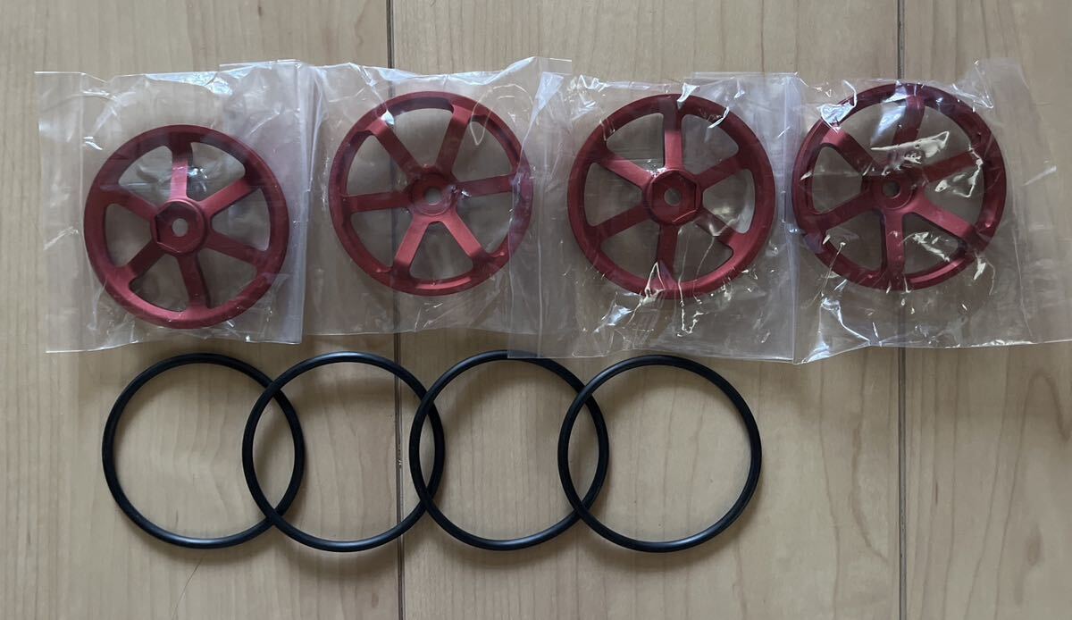 シバタ SHIBATA GRK5 SKモデル専用カラーアルマイト ディスプレイホイール1台分 未使用品
