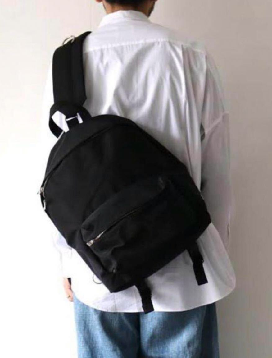 Soe OneShoulder B.P. Solotex サイズM リュック　黒 ワンショルダー
