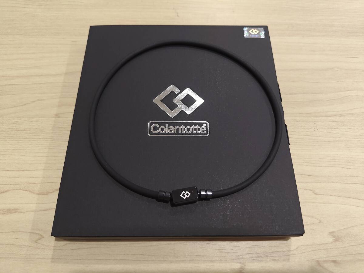 Colantotte　コラントッテ　磁気ネックレス TAO ベーシック ネオ　ブラック　M 43cm