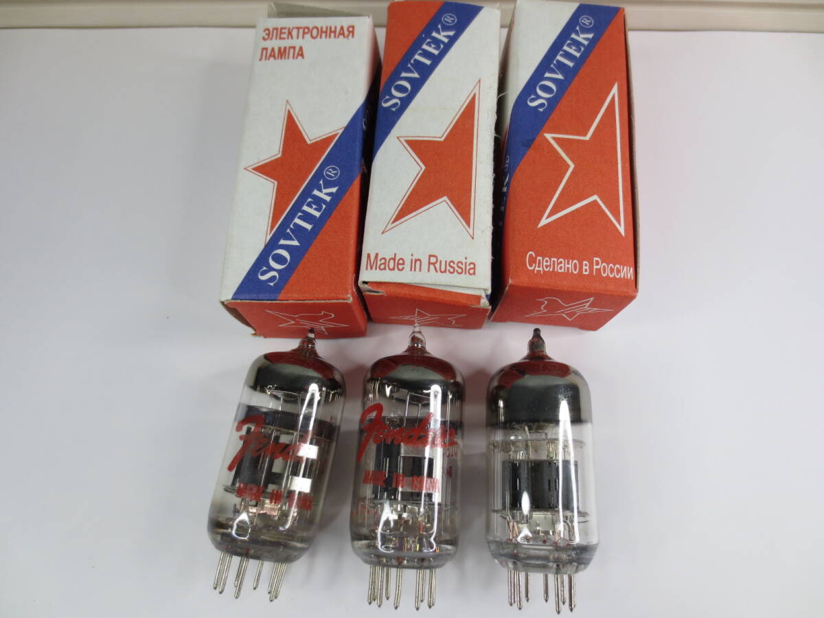 12AX7A 真空管 3本セット 真空管☆12AX7A☆3本セット☆中国製☆USSR製