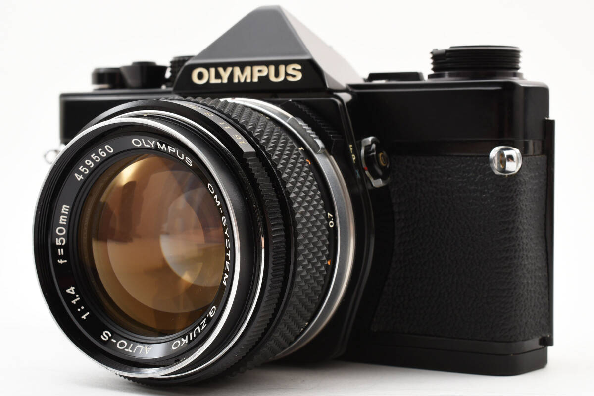 ストラップ付き Olympus OM-1 + F Zuiko 50mm F1.4 Olympus OM G Zuiko 50mm f1 4 