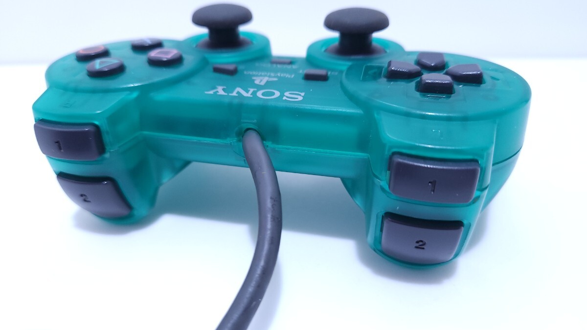  прекрасный товар / рабочий товар редкий товар PS управление Sony оригинальный PlayStation DUALSHOCK PlayStation SCPH-1200 (D-5)