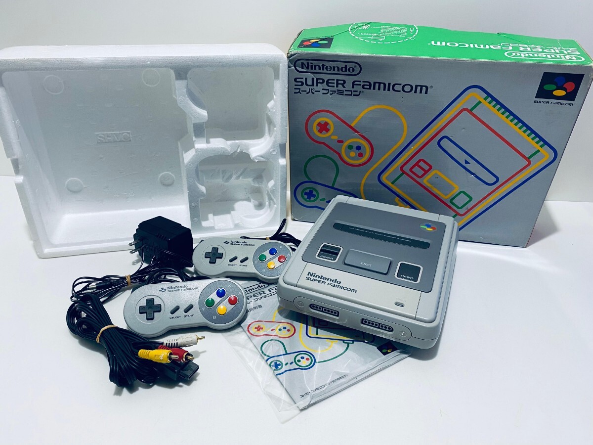 Nintendo 任天堂 スーパーファミコン SHVC-001コントローラ(美 Nintendo 任天堂 スーパーファミコン SHVC-001コントローラ(美
