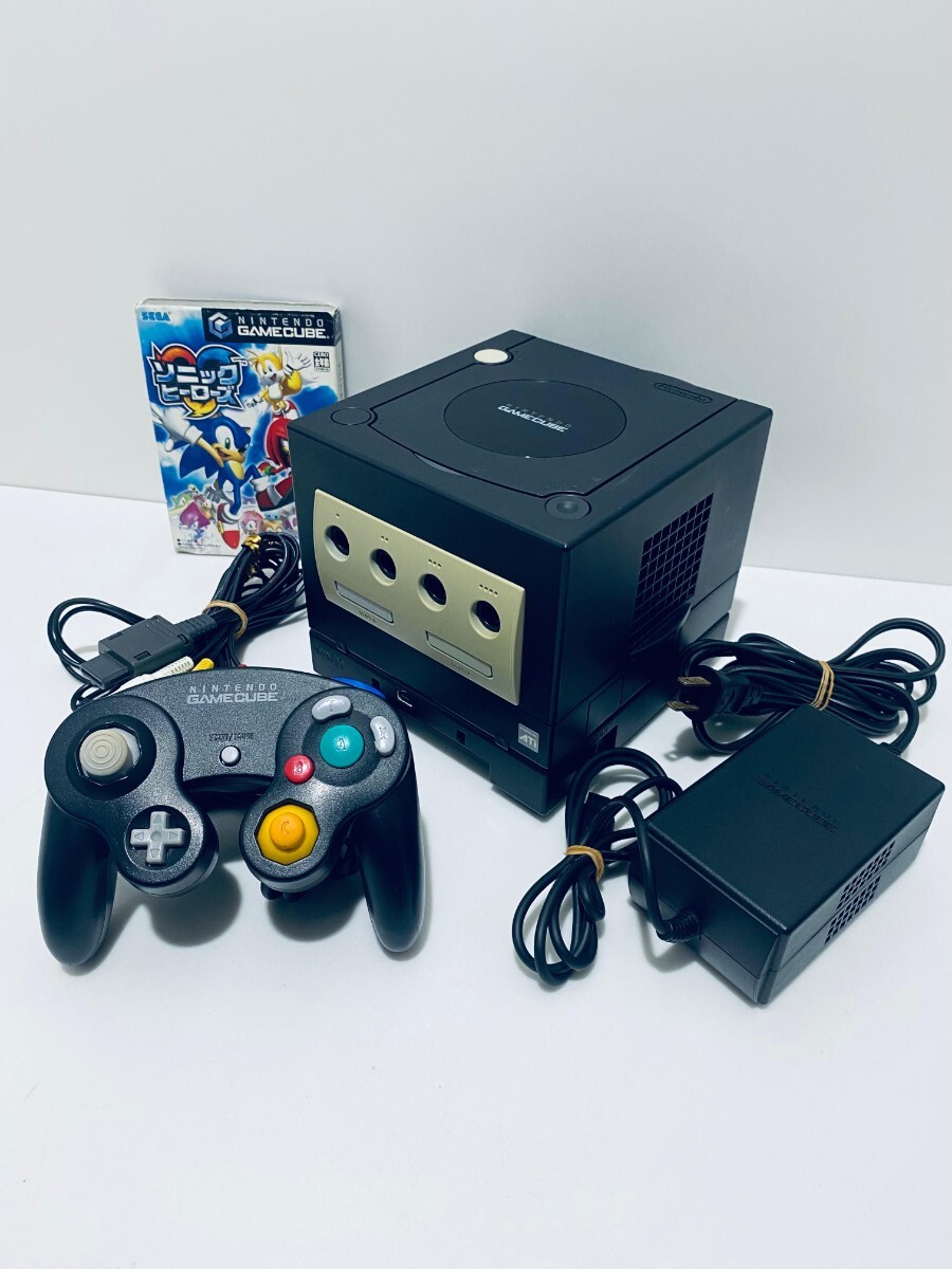 GCゲームキューブ ゲームボーイプレーヤー本体動作品(DOL-001)GAME BOY PLAYER動作未確認 任天堂 Nintendoソフトセット 希少品まとめ(N-99)